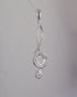 silver music pendant to fit a stone