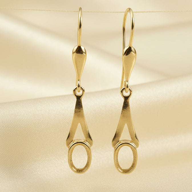 Solid Gold Drops To Fit 6X4