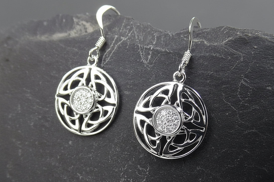 5mm Celtic Eardrop Ready To Set 5mm Cabochon