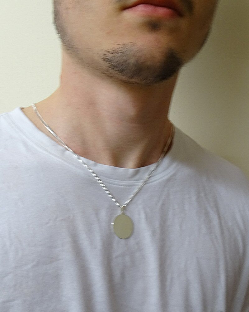 Solid Silver circular Blank Suitable For Engraving