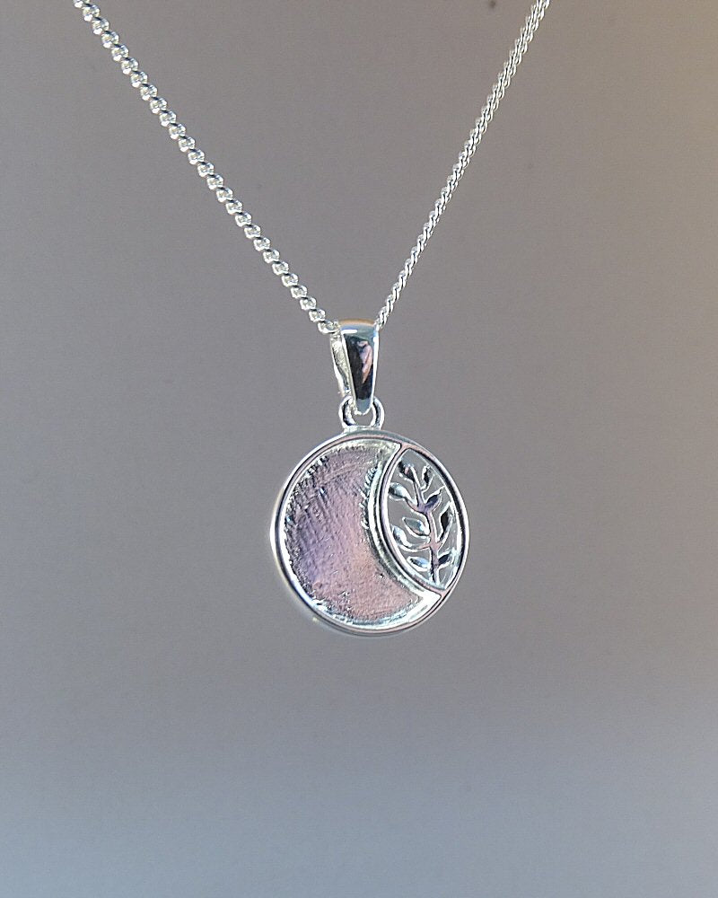 Solid Silver Pendant Suitable for Use With Resin