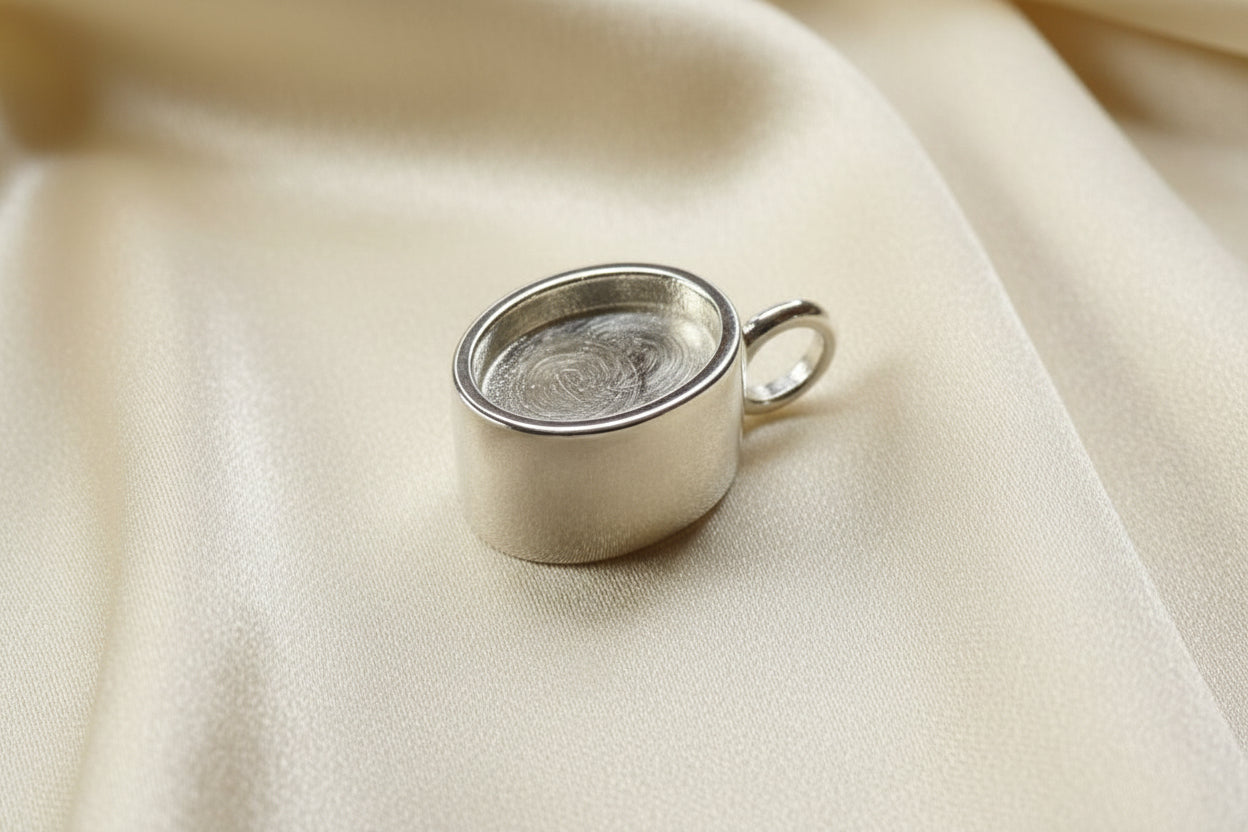 Self Fill Ashes Pendant To Fit A 10X8 Cabochon Or Resin