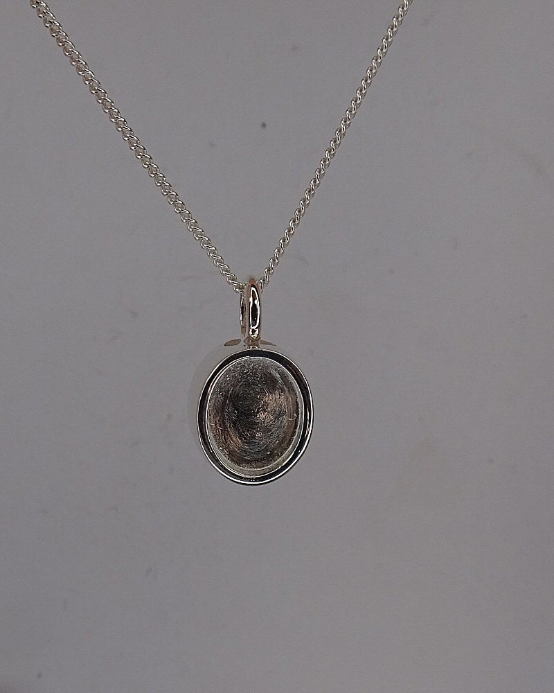 Self Fill Ashes Pendant To Fit A 10X8 Cabochon Or Resin