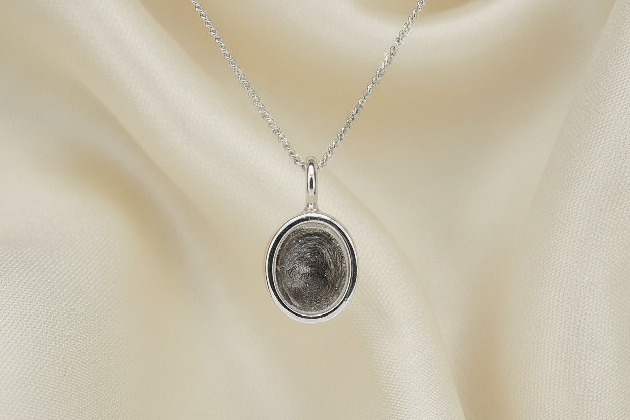 Self Fill Ashes Pendant To Fit A 10X8 Cabochon Or Resin