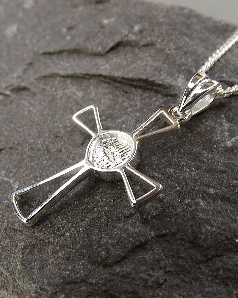 Popular silver 925 Open Cross Setting 5mm