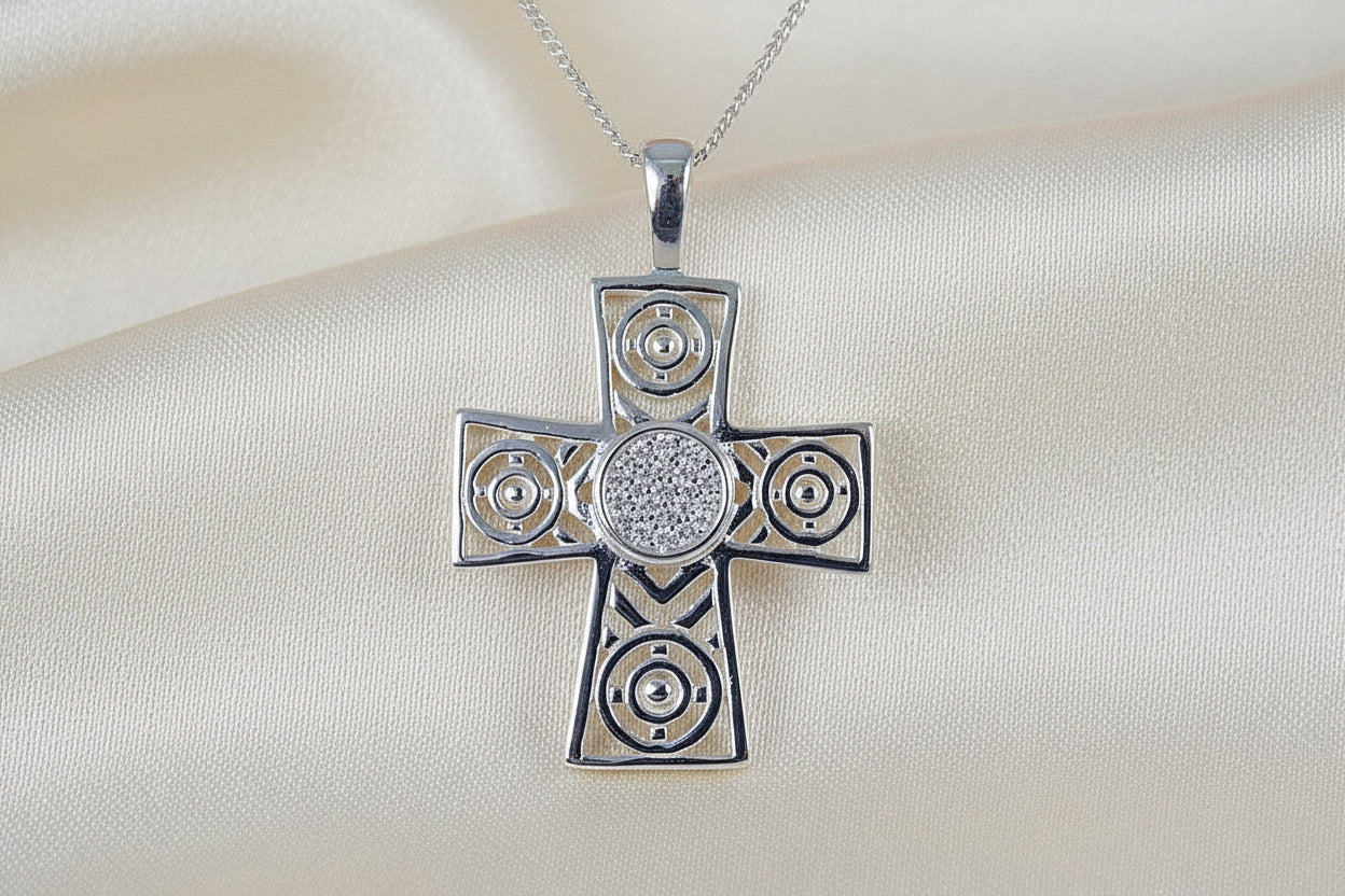 Celtic Cross Mount For Resin Or 6mm Cab