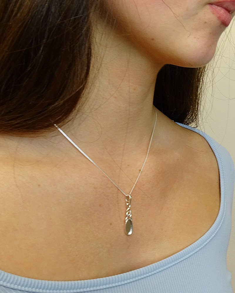 Silver Celtic Style Pendant setting Suitable For Cabochons Or Resin