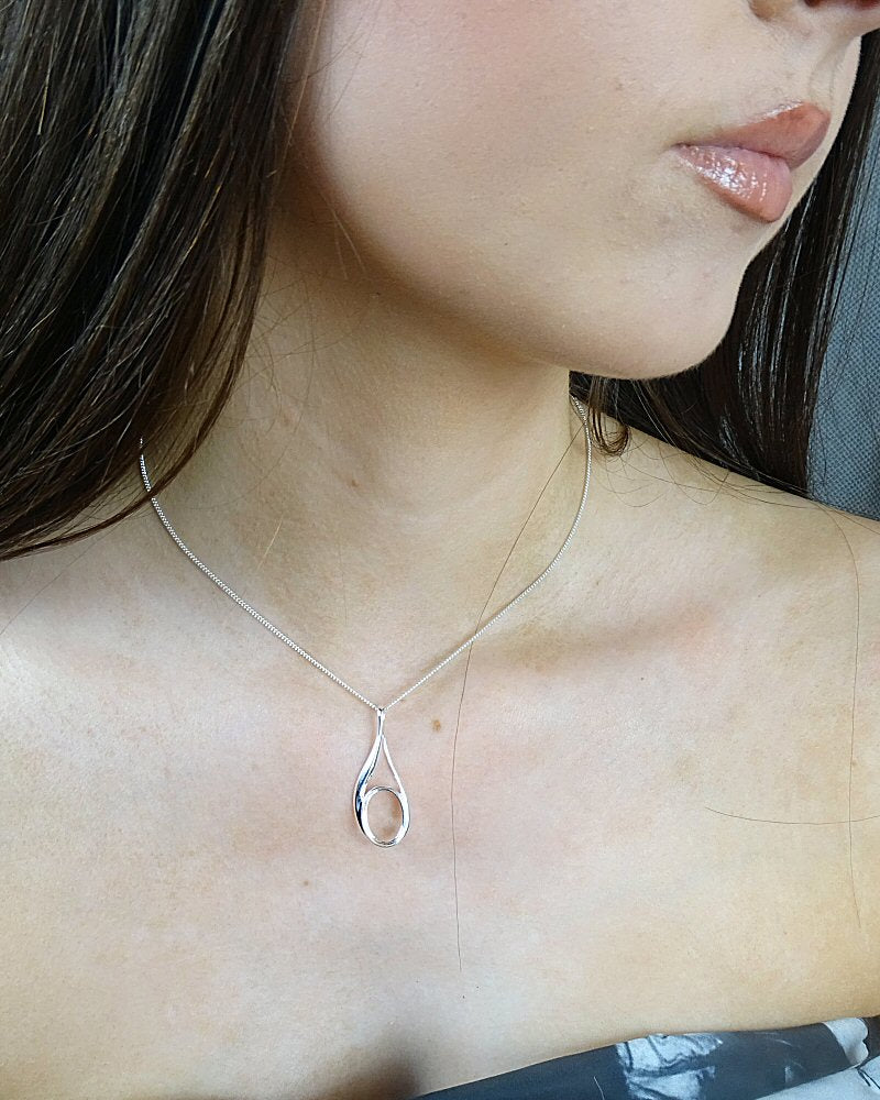 Silver 925 Pendant Mount For 14x10 Stone