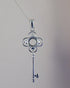 SILVER KEY pendant to fit sone
