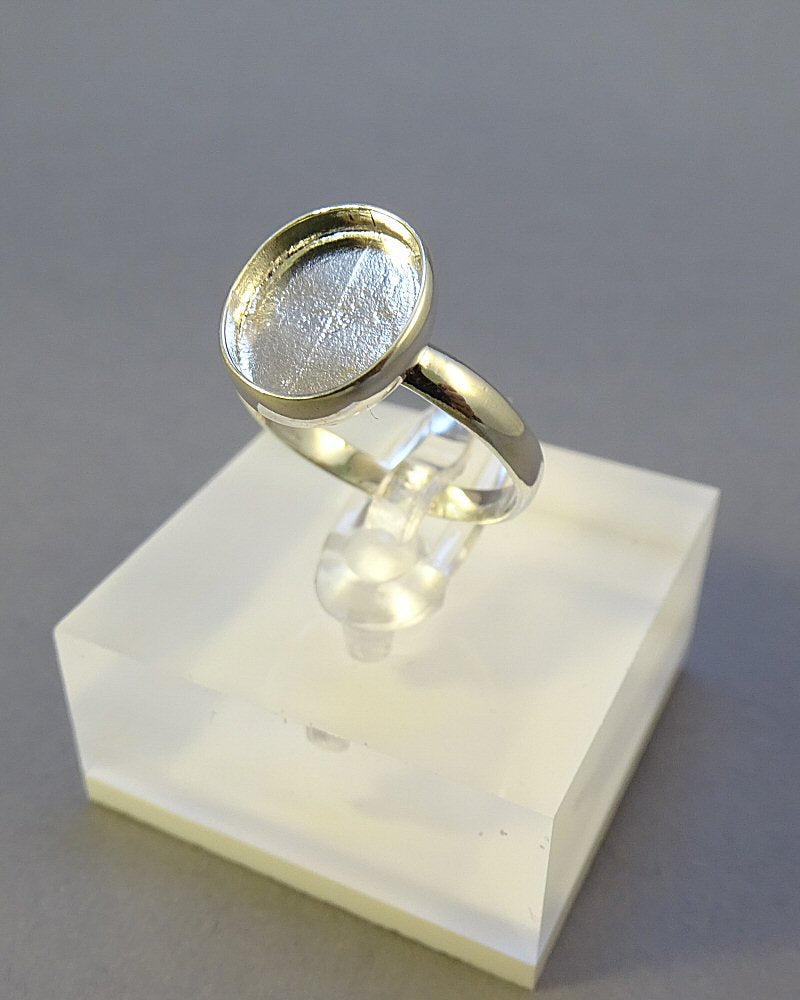 Silver Ring Mount For 10x12 Or Resin