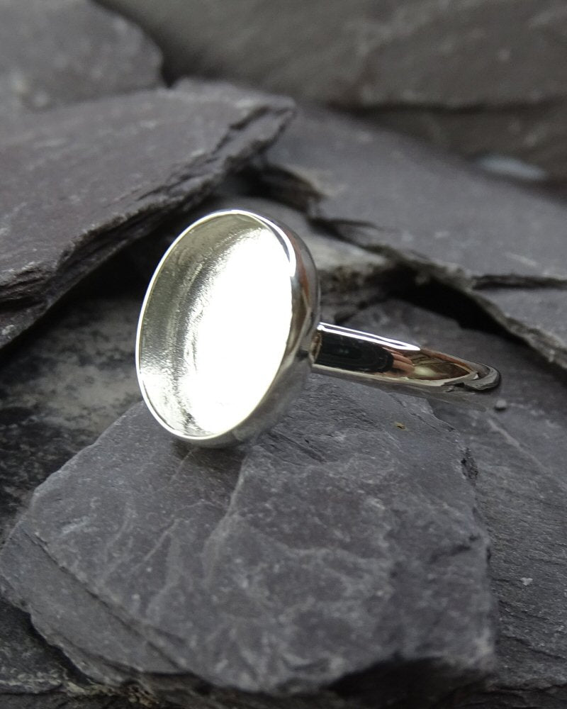 Silver Ring Mount For 10x12 Or Resin