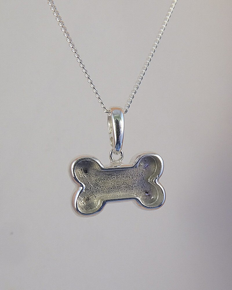 dog bone memorial pendant