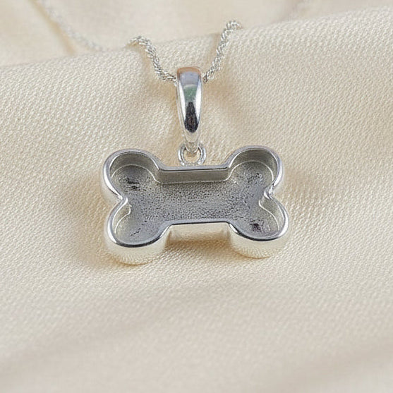 dog bone memorial pendant