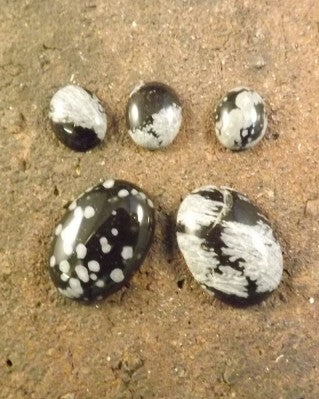 Snowflake Cabochons