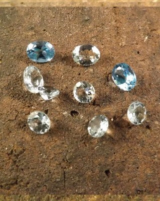 Aquamarine Facetted