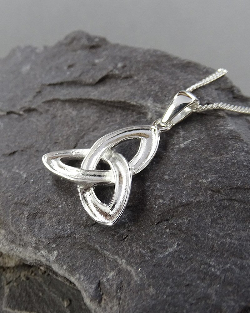 Solid Silver Celtic Pendant Suitable For Resin