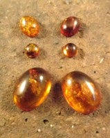 Amber Cabochons