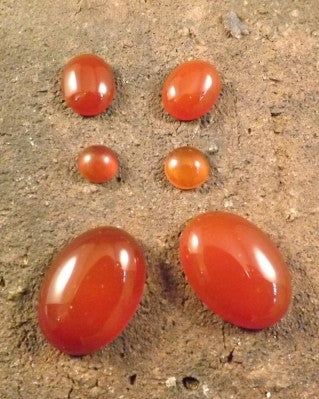 Carnelian Cabochons