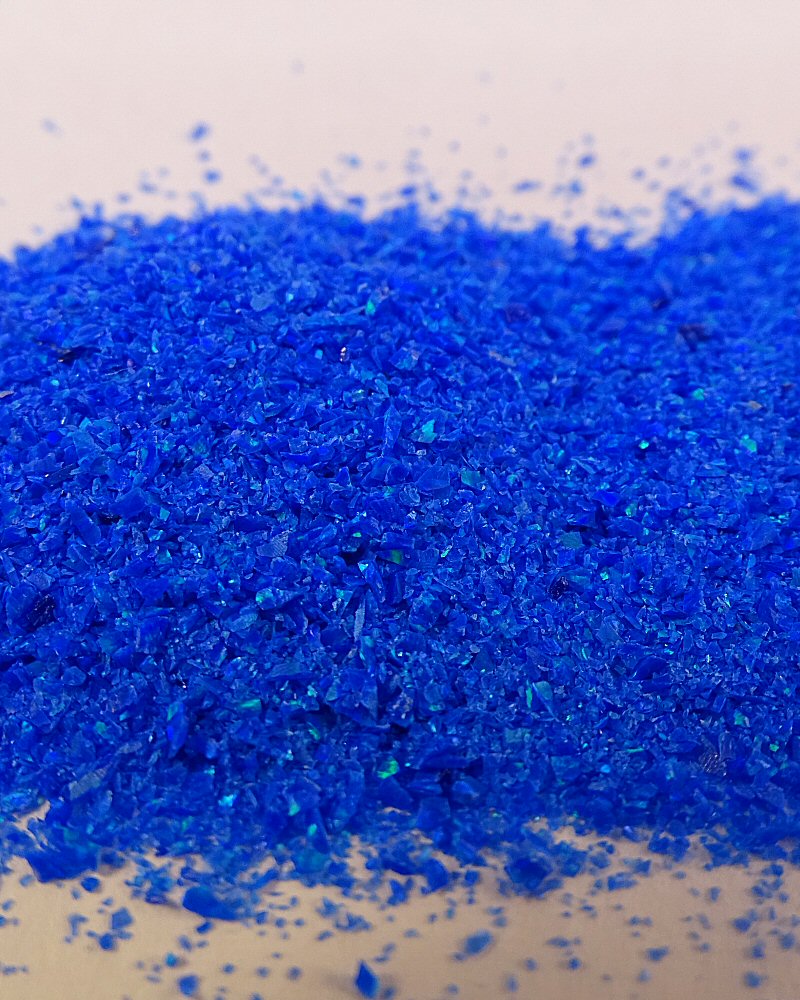 Crushed Opal Royal Blue