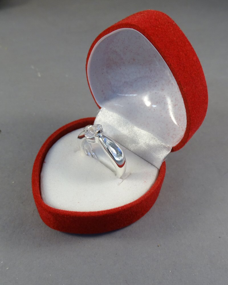 Heart Shape Ring Box