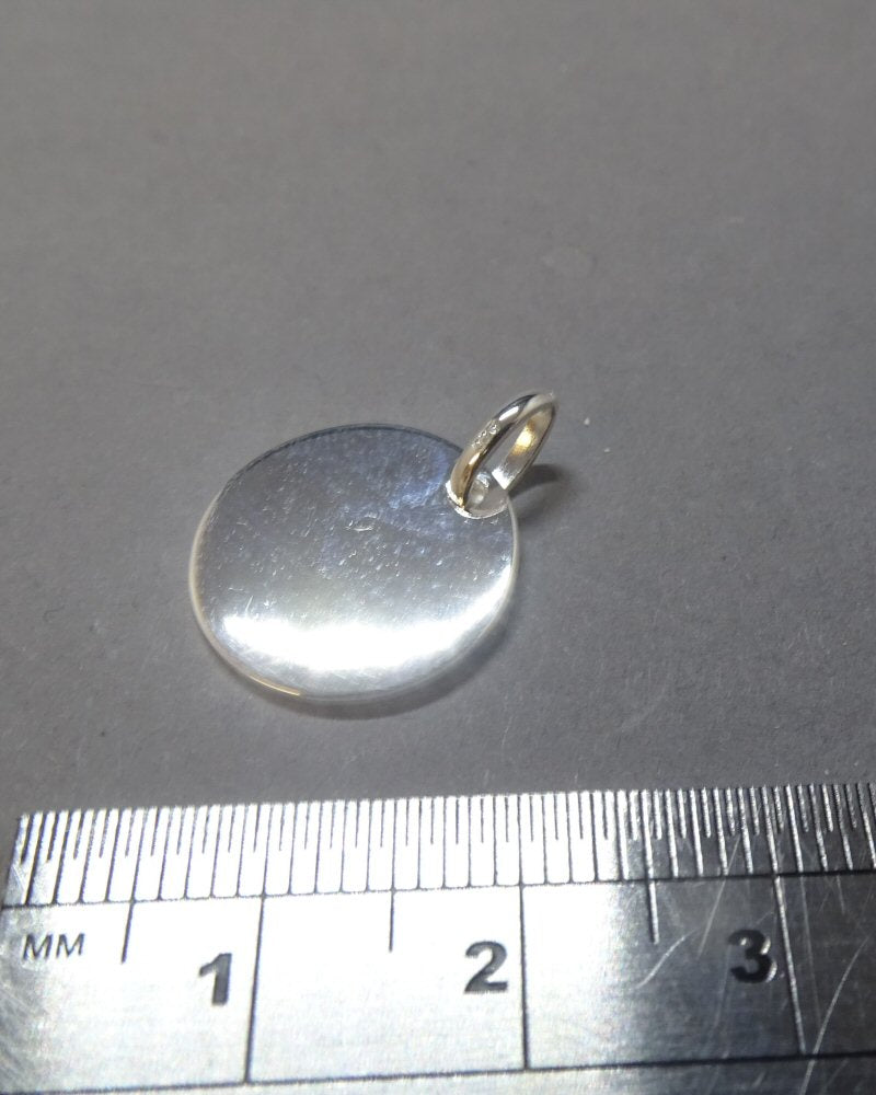 ENGRAVABLE SILVER DISC