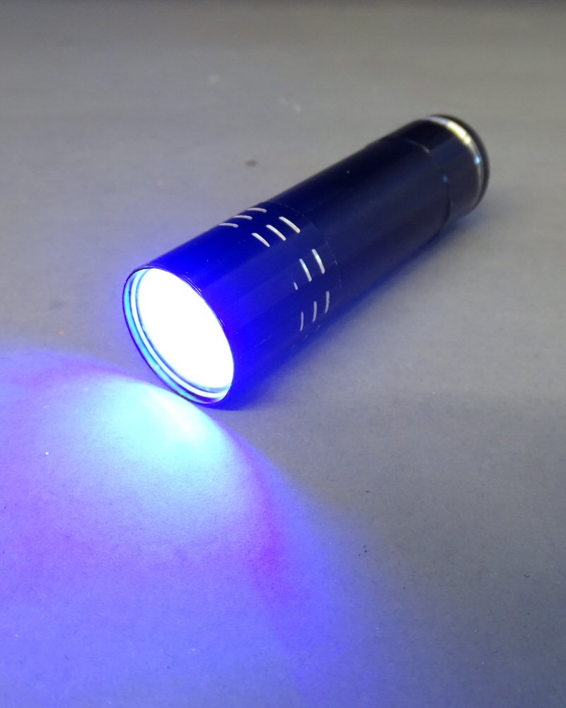 9LED UV Flashlight Glue Curing torch