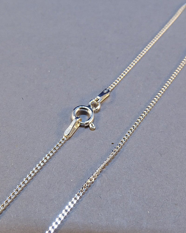 Very Popular Light Weight Silver Curb Chain