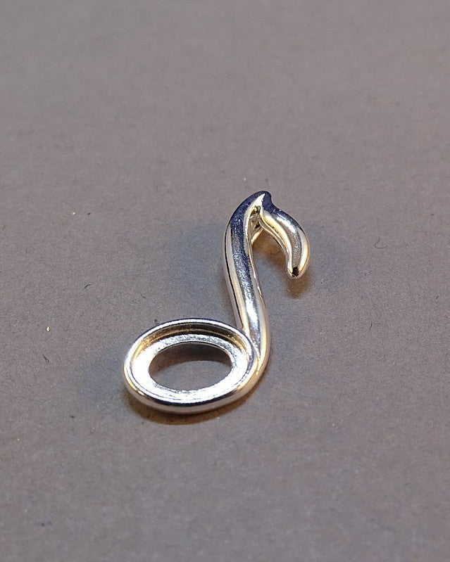 Musical Note Pendant Mount To Fit a 8x6 Cabochon