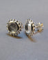 6mm Cabochon Silver Stud Settings