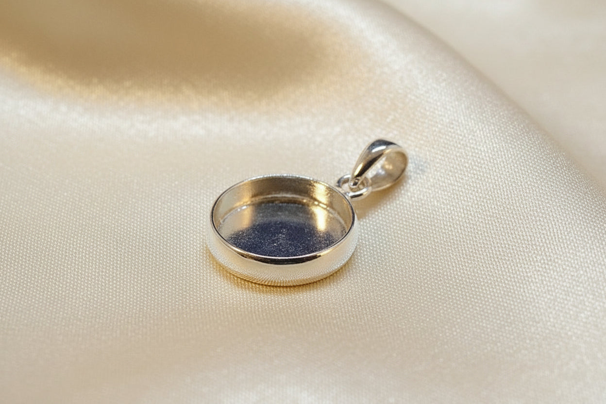 10mm Round Pendant Mount Perfect For Resin
