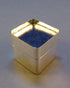 unset tSquare Silver Pill Box with Bezel Top For 18MM Stone Or Resin