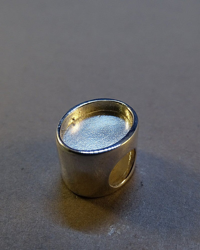 Silver Bangle Charm Approx 10x8 Suitable For Resin