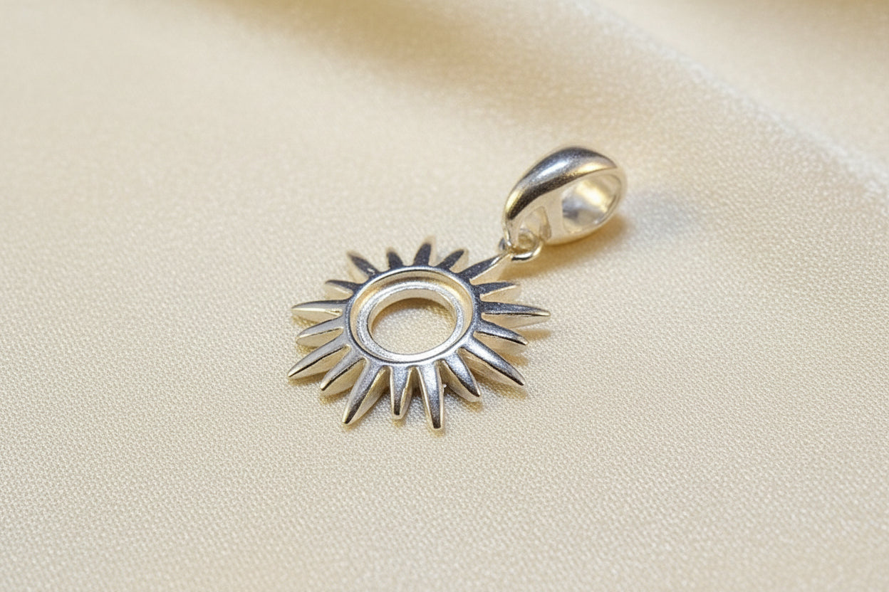 6mm Sunburst Pendant