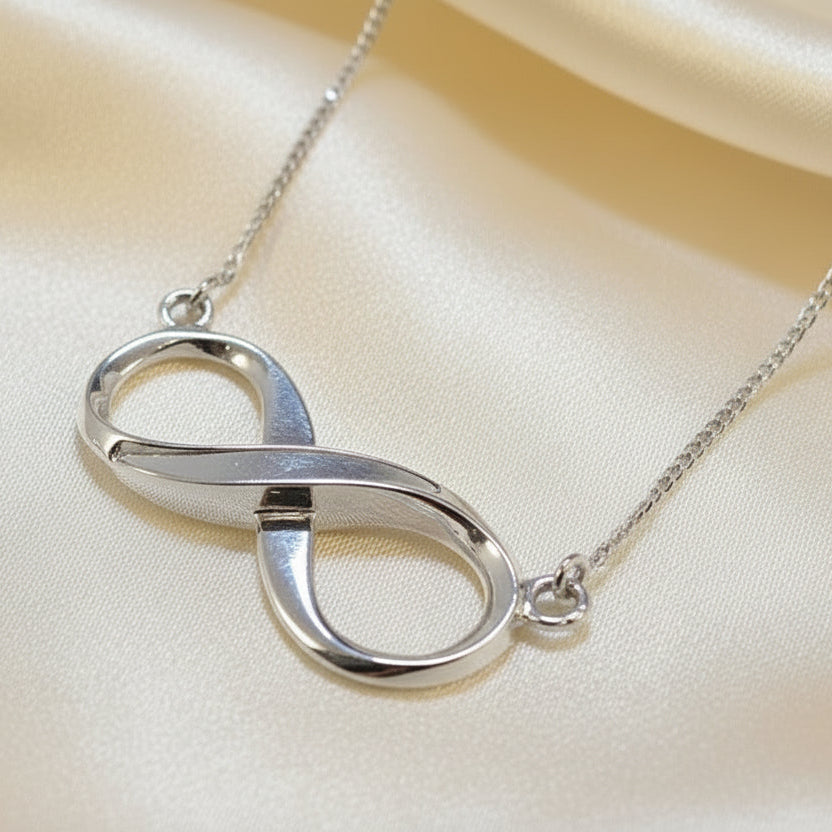 Infinity Pendant Great With Resin And Ashes