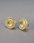 Silver Studs With CZ For 6mm Cabochon Or Resin