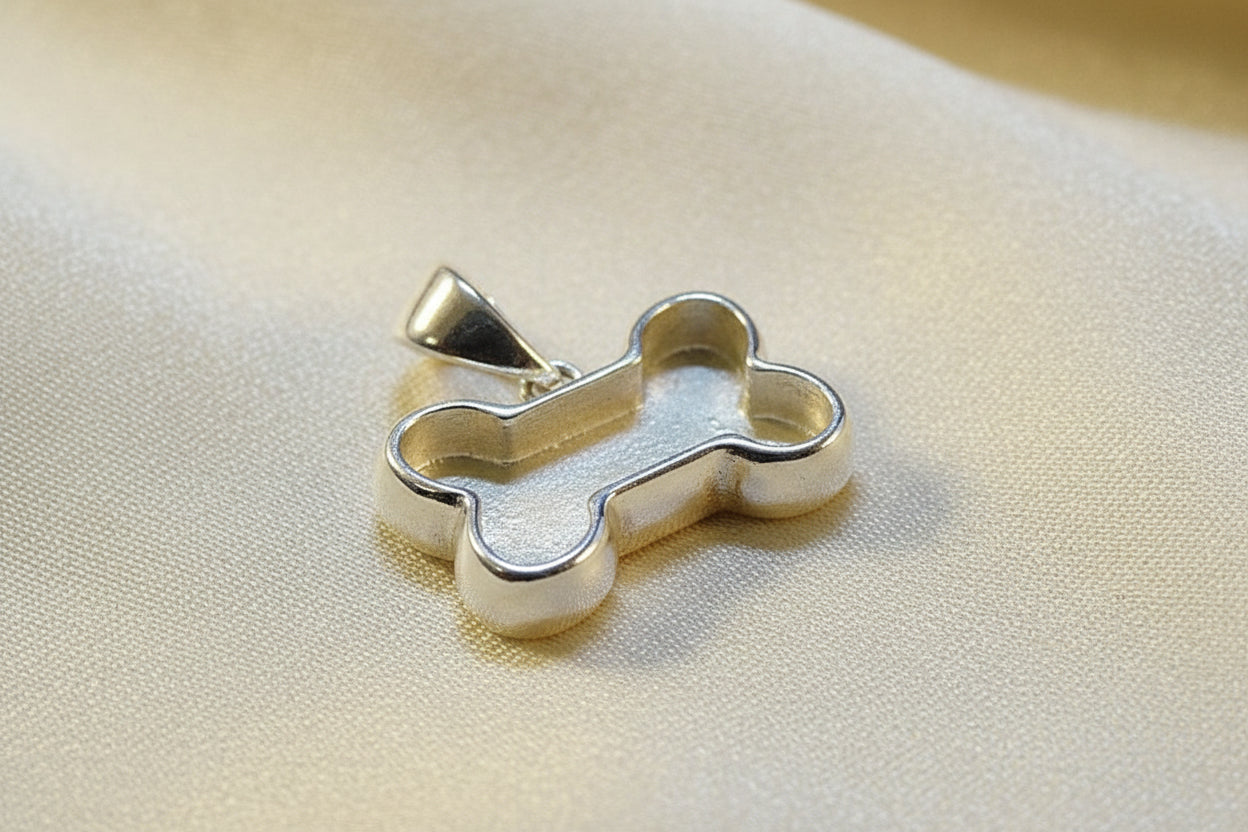 Dog Bone Pendant Suitable For Resin