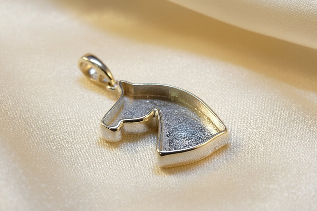 Horses Head Pendant Suitable For Resin