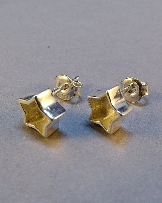 Small silver Star Studs Suitable For Resin