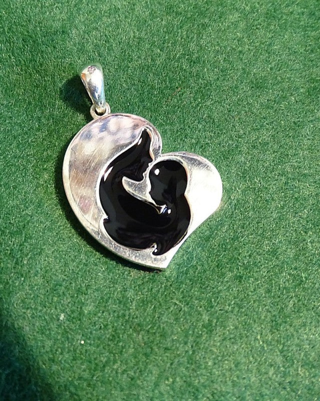 Solid Silver Mother And Child Pendant Perfect For Resin