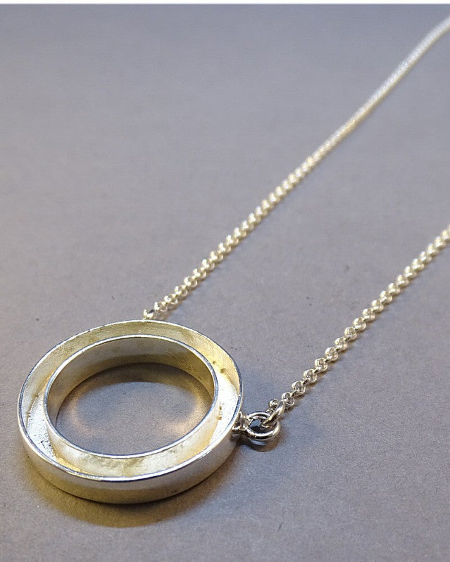 Silver Circle Of Life Pendant Suitable For Use With Resin