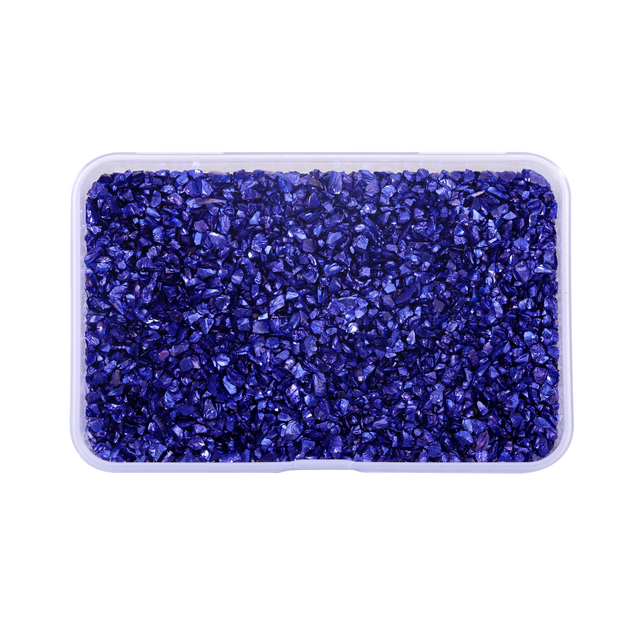 Crushed Glass Blue