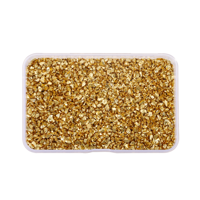Crushed Glass Gold