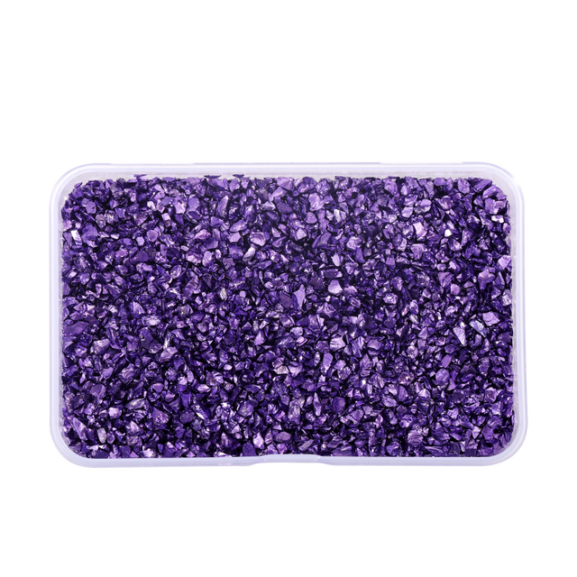 Crushed Glass Purple