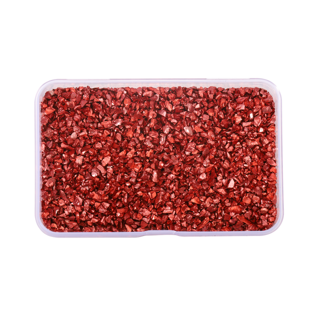 Crushed Glass Red
