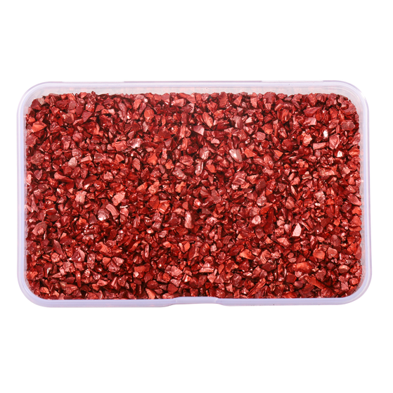 Crushed Glass Red