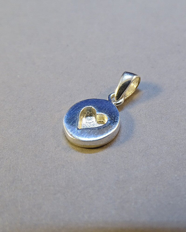 Small Silver Heart Pendant