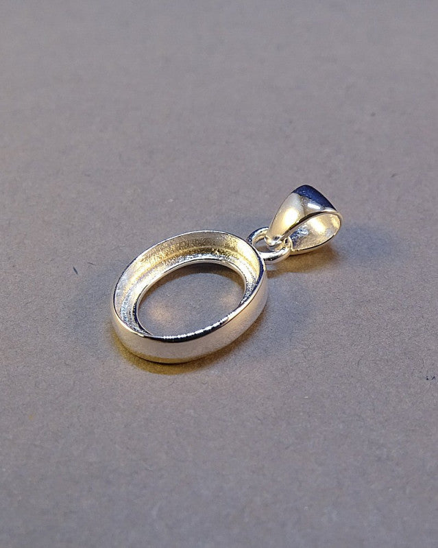 10x8 Pendant Cabochon Setting
