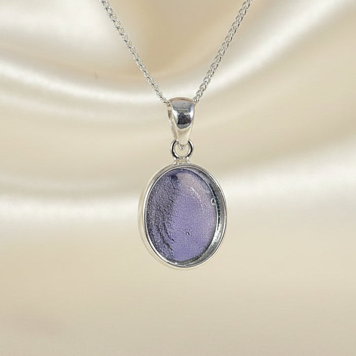 10x12 silver pendant blank