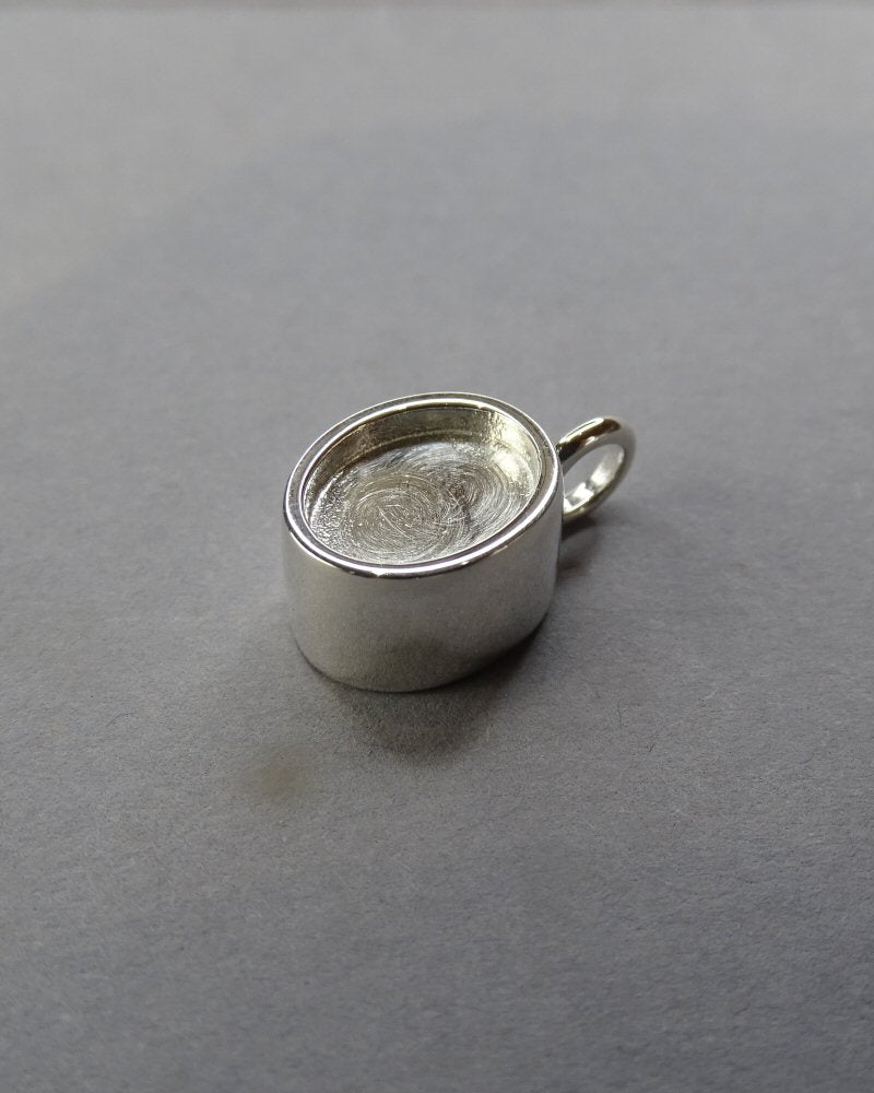 Self Fill Ashes Pendant To Fit  A 10X8 Cabochon Or Resin
