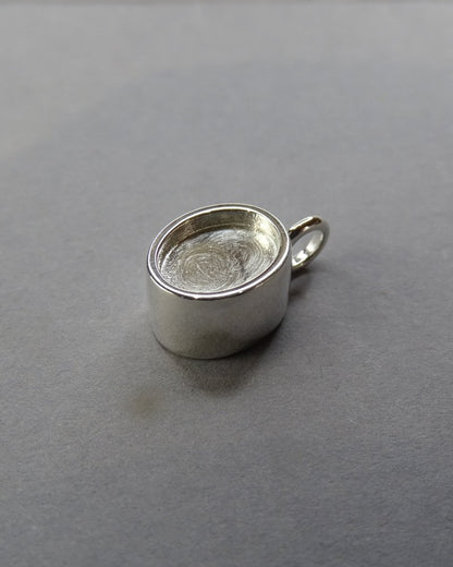 Self Fill Ashes Pendant To Fit  A 10X8 Cabochon Or Resin